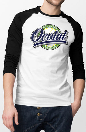 Ocotal Two Tone 3/4 Sleeve Men's Baseball T-Shirt