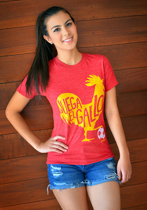 Juega el Gallo Women's short sleeve t-shirt