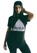 Nica Triangle Lines Women's short sleeve t-shirt