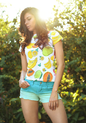 Tropical Fruits Women's T-shirt