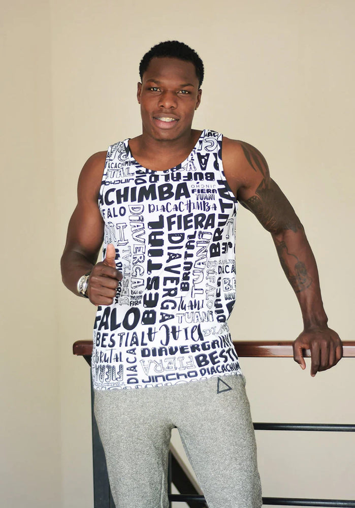 Nica words Men's Tank Top