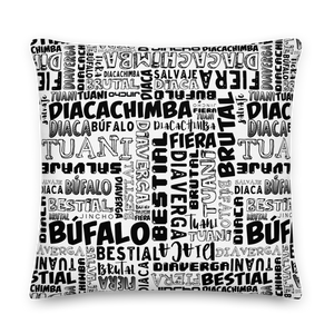 Nica Words Premium Pillow