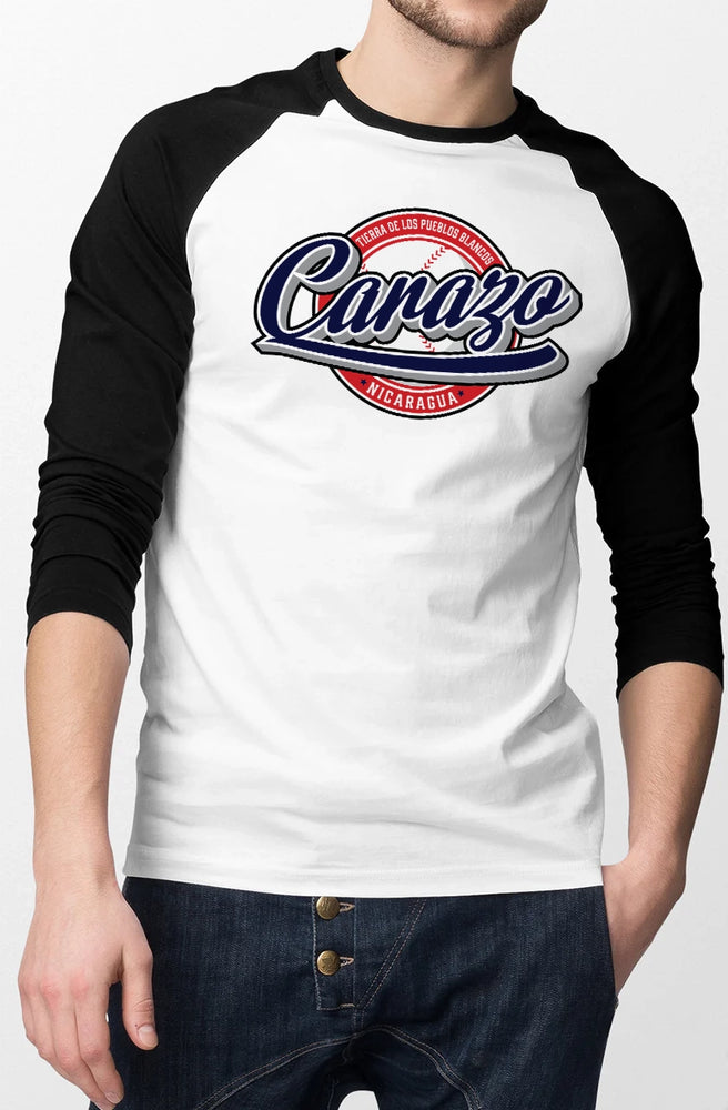 Carazo Two Tone 3/4 Sleeve Men's Baseball T-Shirt