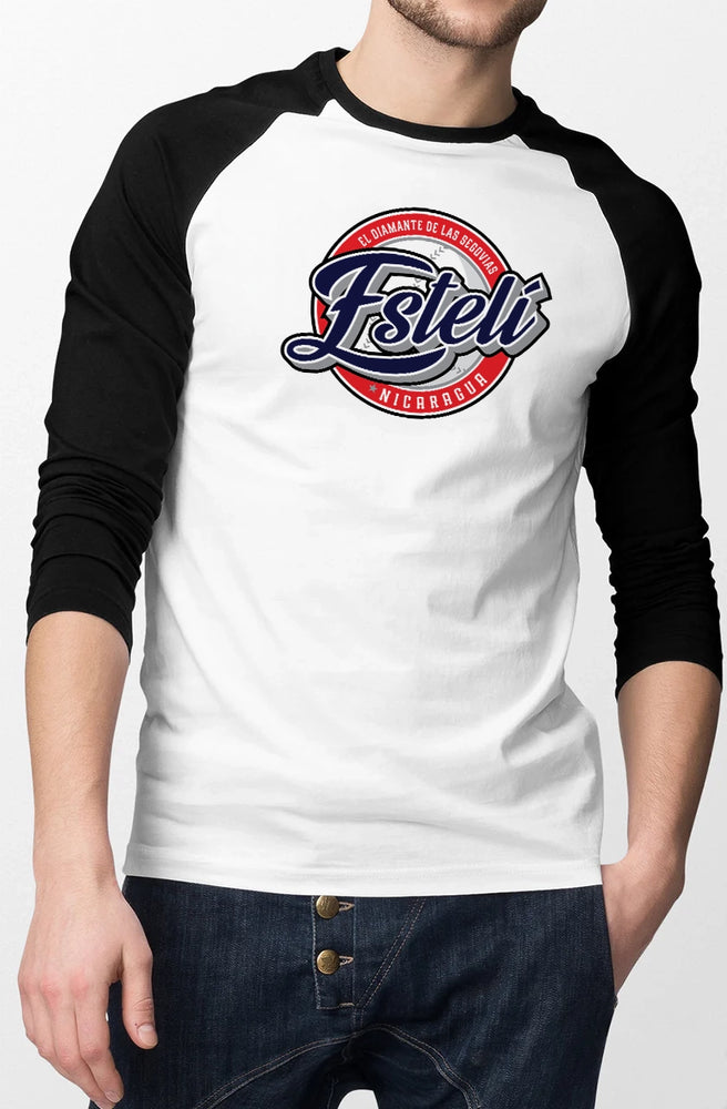 Estelí Two Tone 3/4 Sleeve Men's Baseball T-Shirt