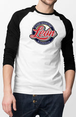 León Two Tone 3/4 Sleeve Men's Baseball T-Shirt