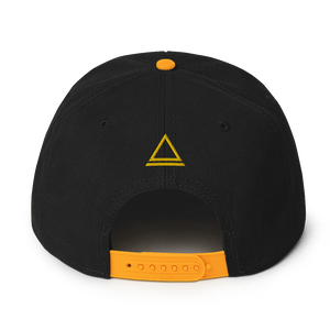 Black & Yellow NIKA Snapback Hat