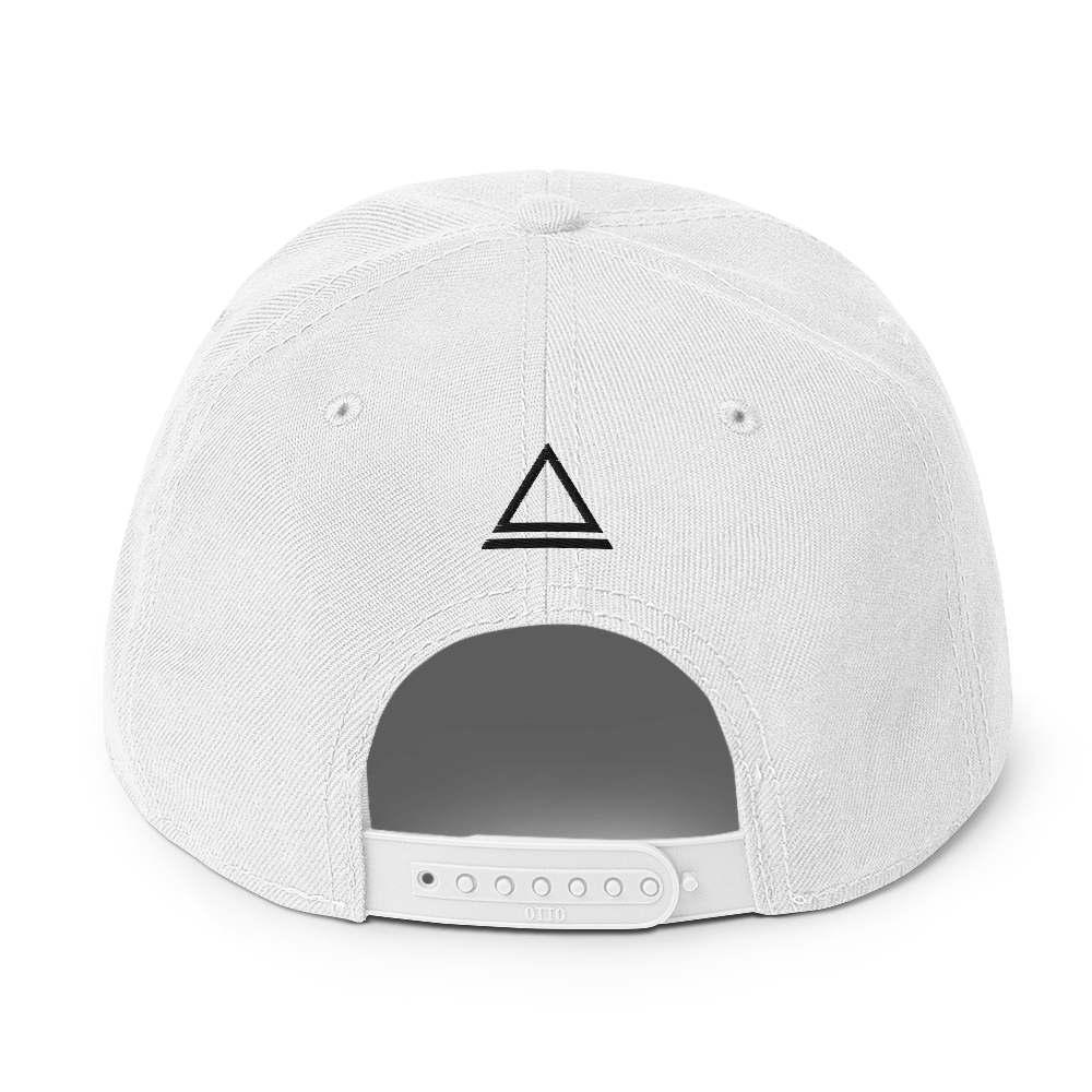 White NICX Snapback Hat