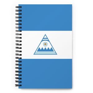 Nica Shield Spiral notebook