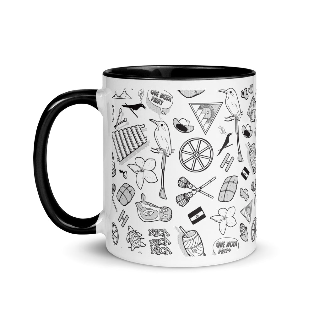 Cultura Nica Mug with Color Inside