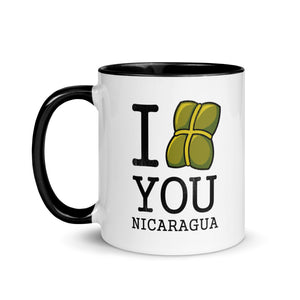 I (Nacatamal) You! Nicaragua Mug with Color Inside