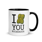 I (Nacatamal) You! Nicaragua Mug with Color Inside