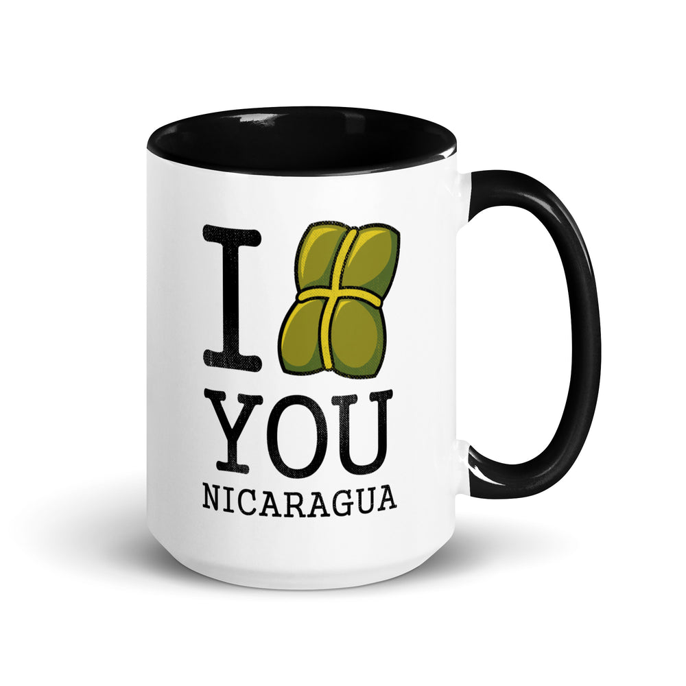 I (Nacatamal) You! Nicaragua Mug with Color Inside