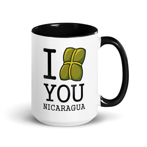 I (Nacatamal) You! Nicaragua Mug with Color Inside