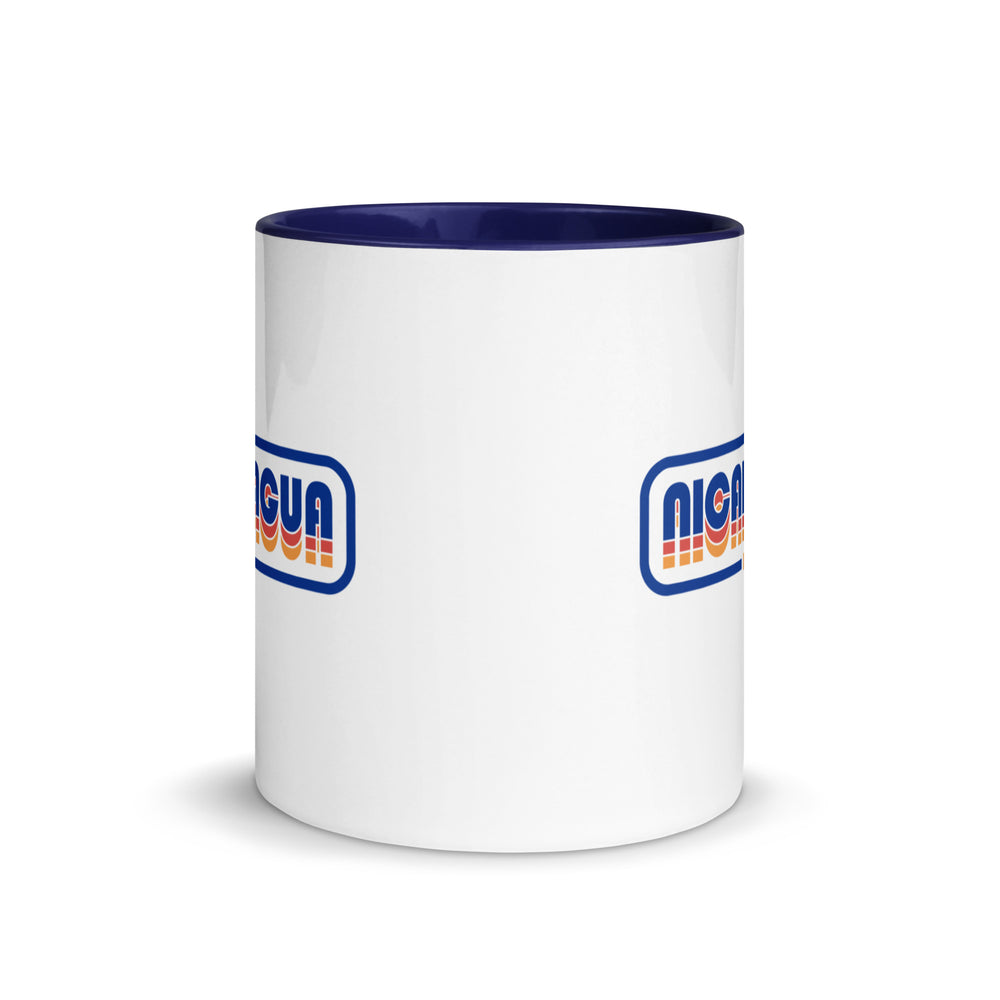 Nicaragua Retro Mug with Color Inside